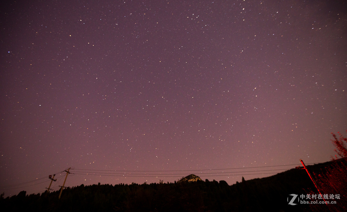 南部山区的天空