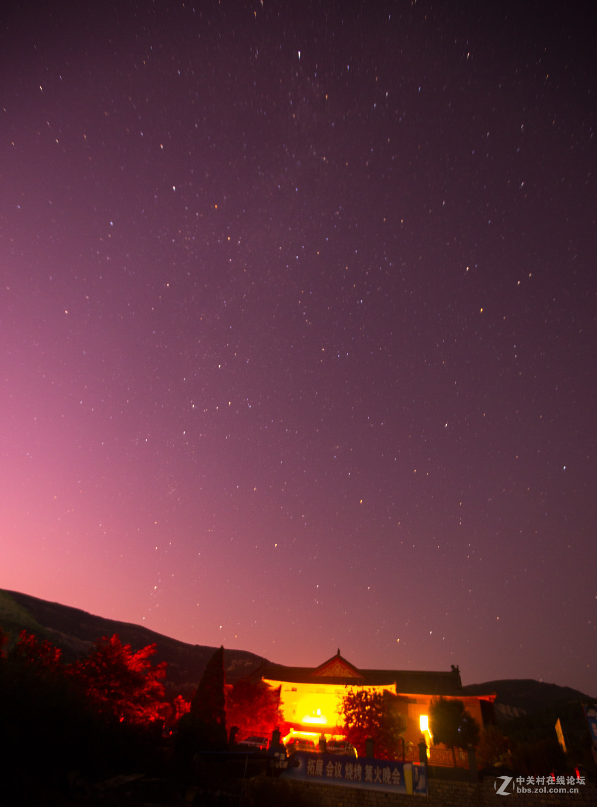 南部山区的天空