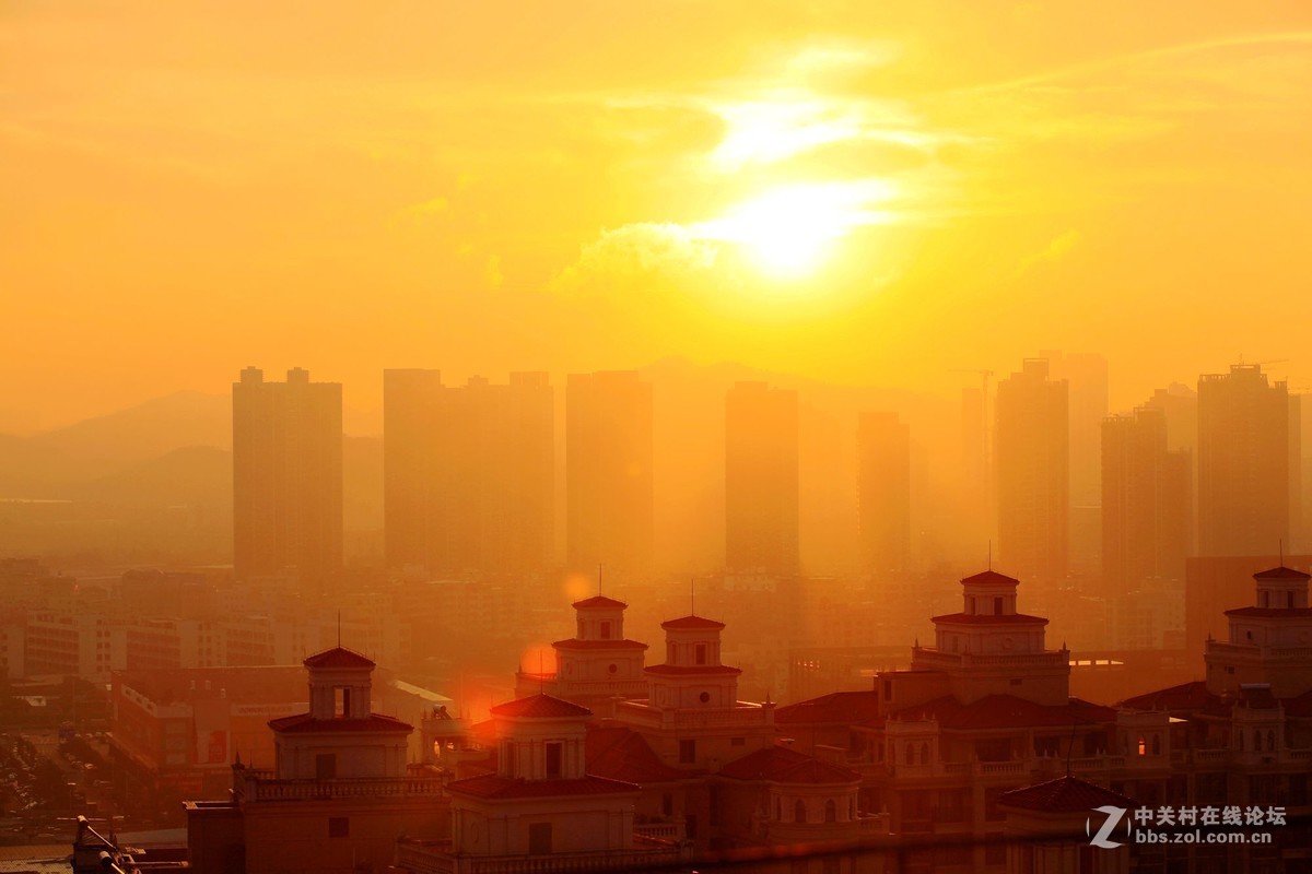 雾里看日出更添朦胧飘渺意2