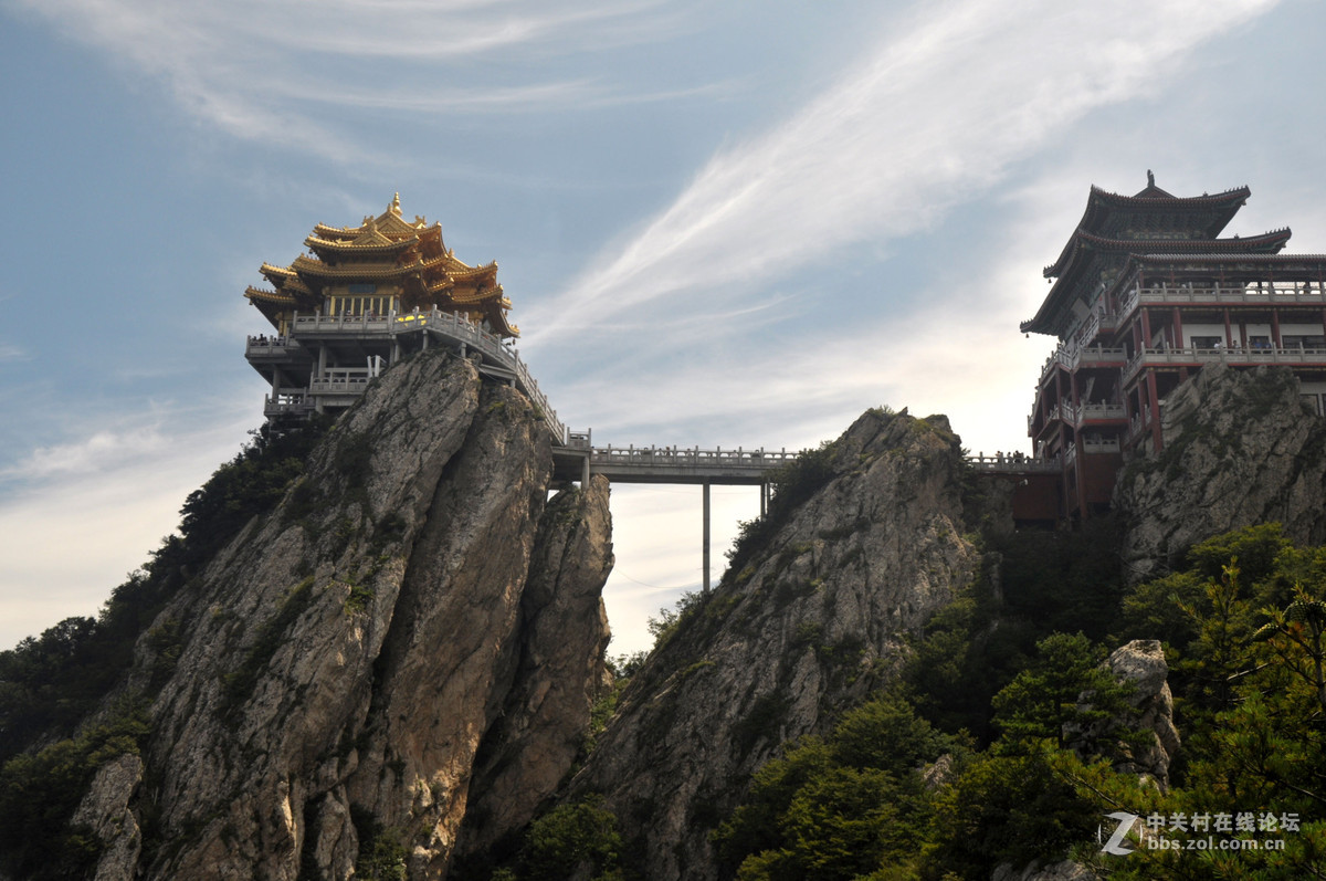 河南欒川老君山風景