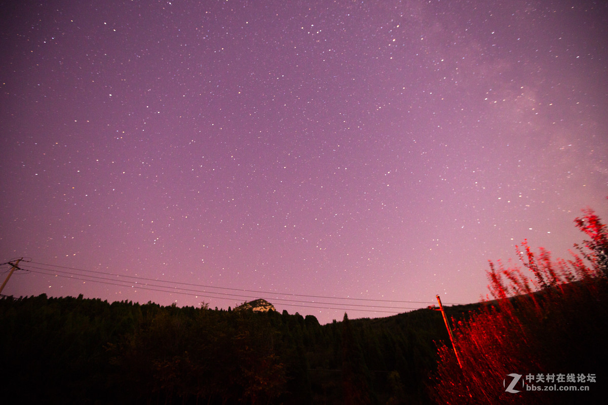 南部山区的天空