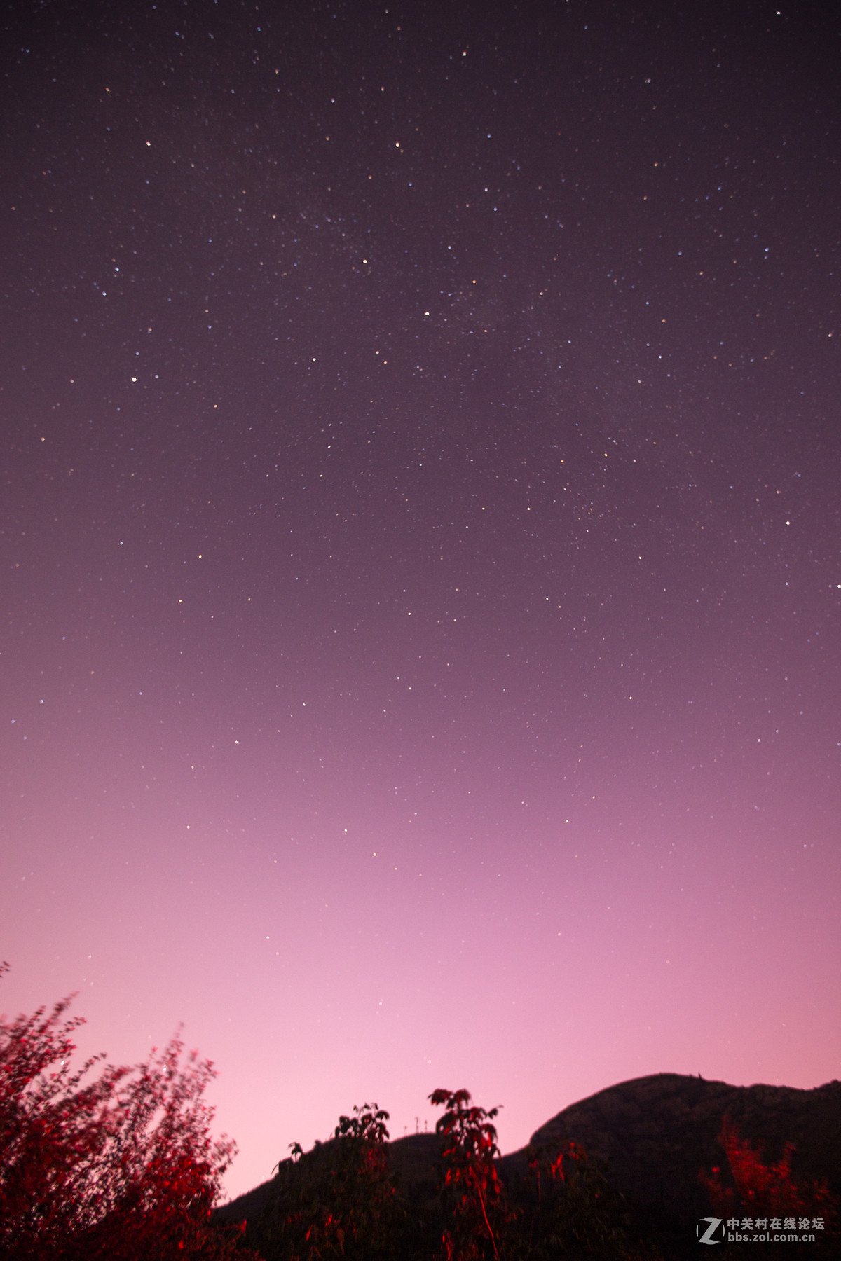 南部山区的天空