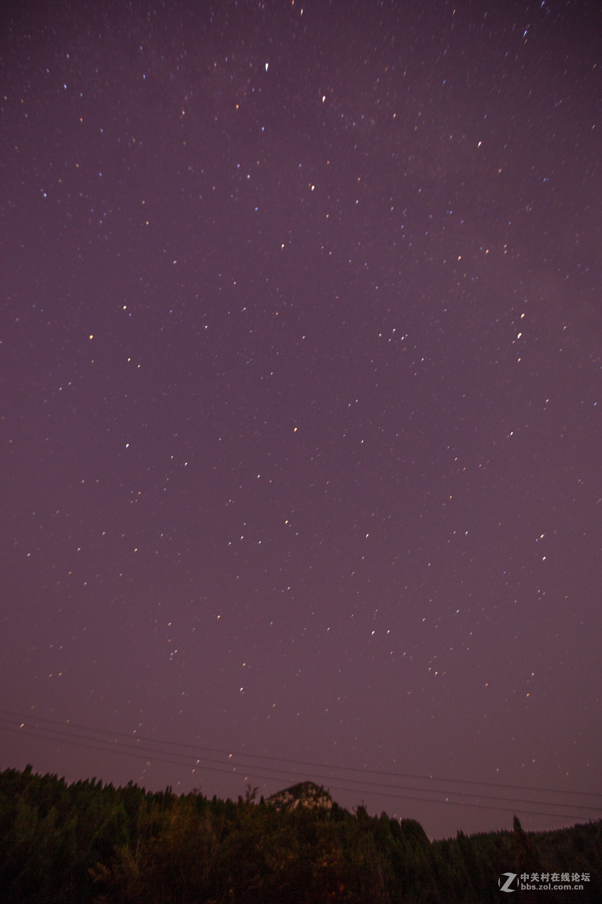 南部山区的天空