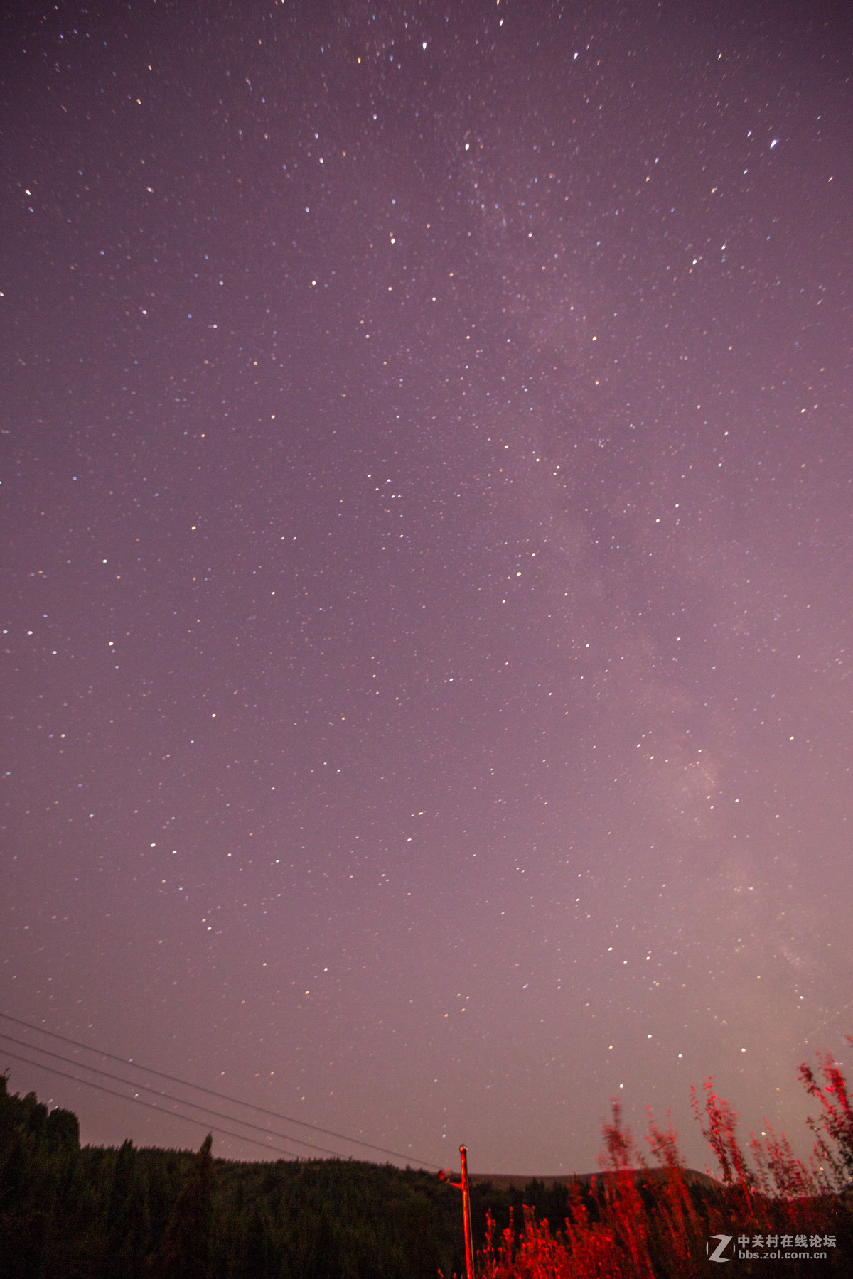 南部山区的天空