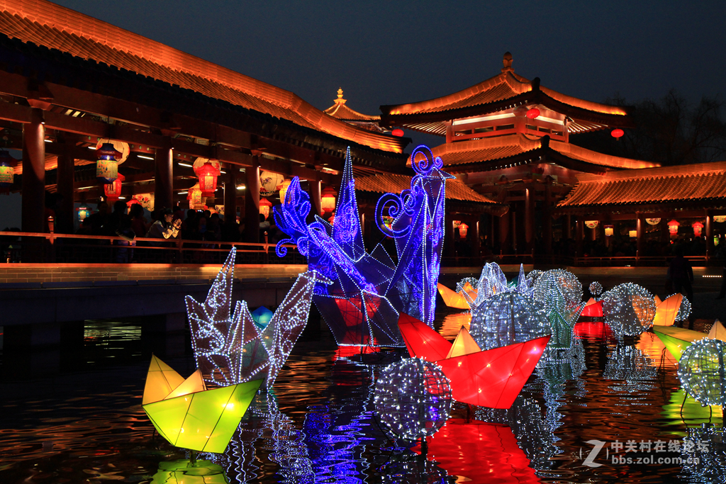 重发西安大唐芙蓉园灯展9P