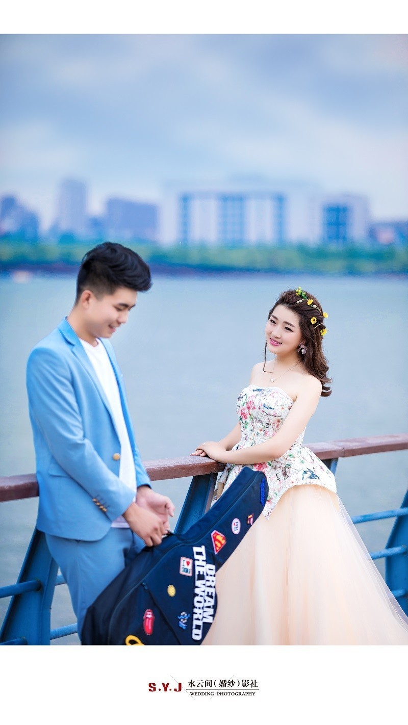 【生态园林】文瀛湖婚纱照|大同三亚丽江水云间芭莎丽人婚纱摄影旅拍