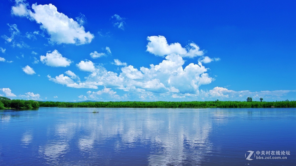 海拉尔河风光