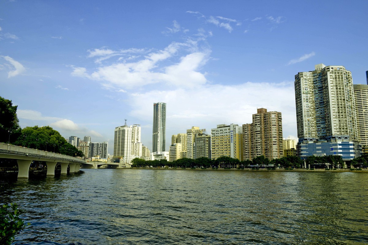 广州沿江长堤随拍