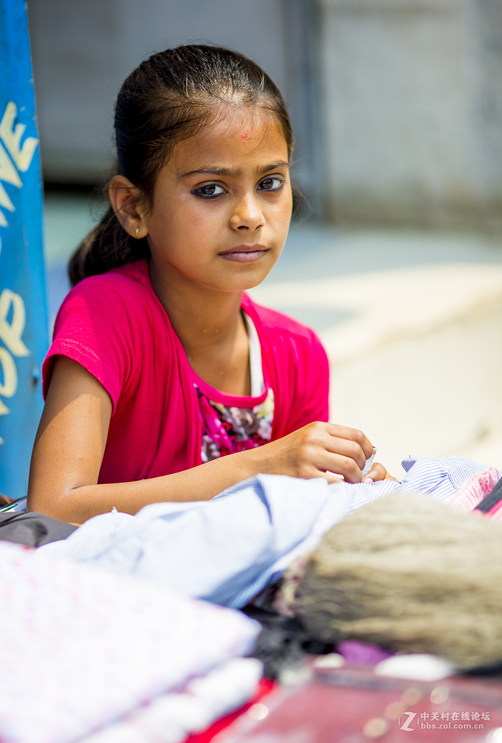 尼泊尔的孩子们