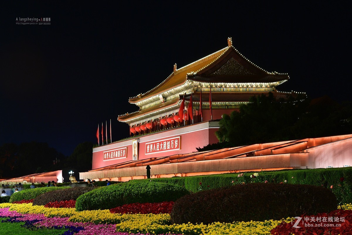 ☆★天安门广场夜景-中关村在线摄影论坛