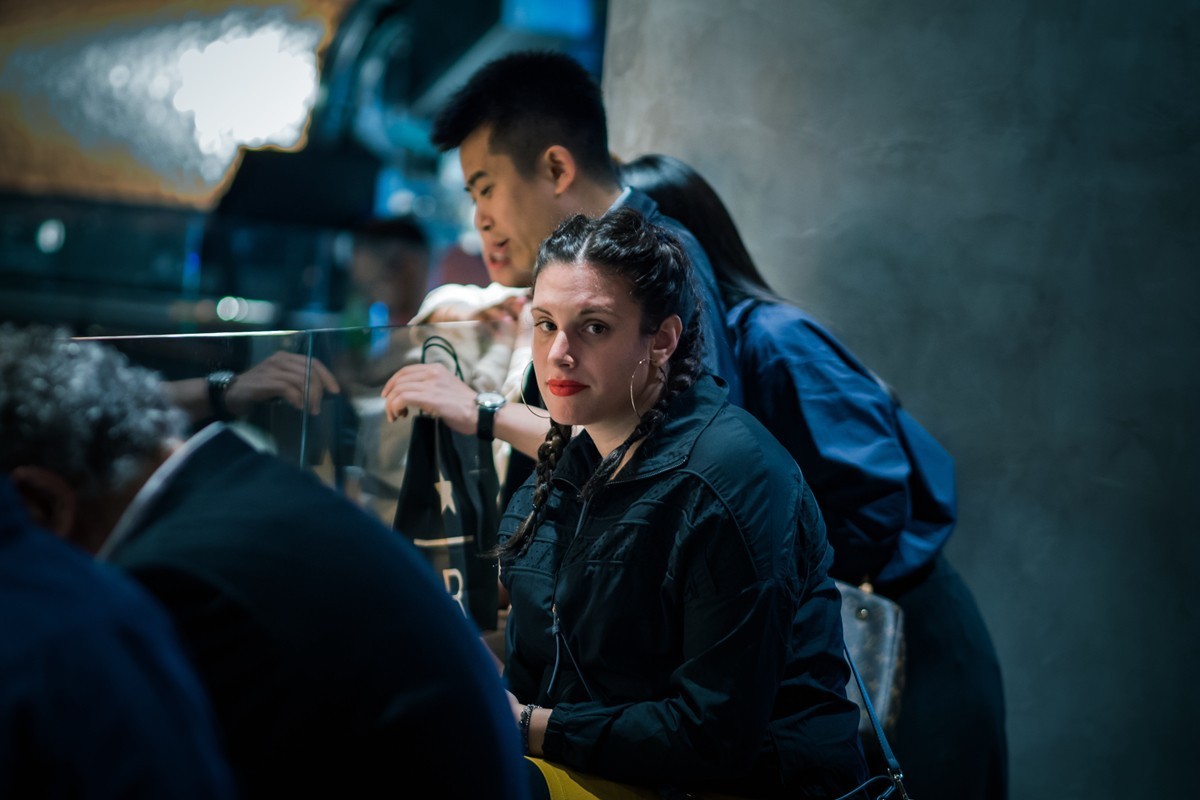 星巴克烘焙坊速写