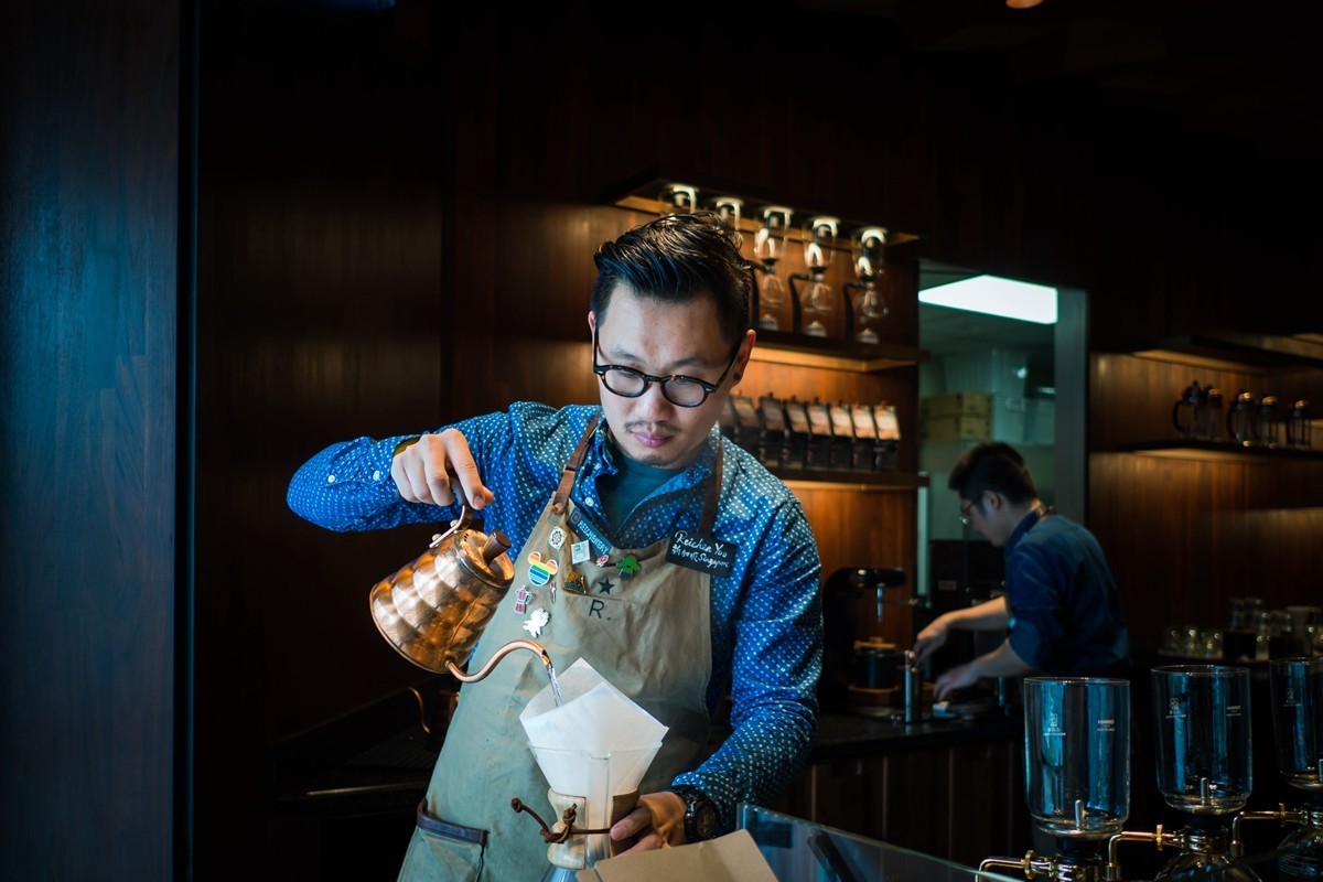 星巴克烘焙坊速写