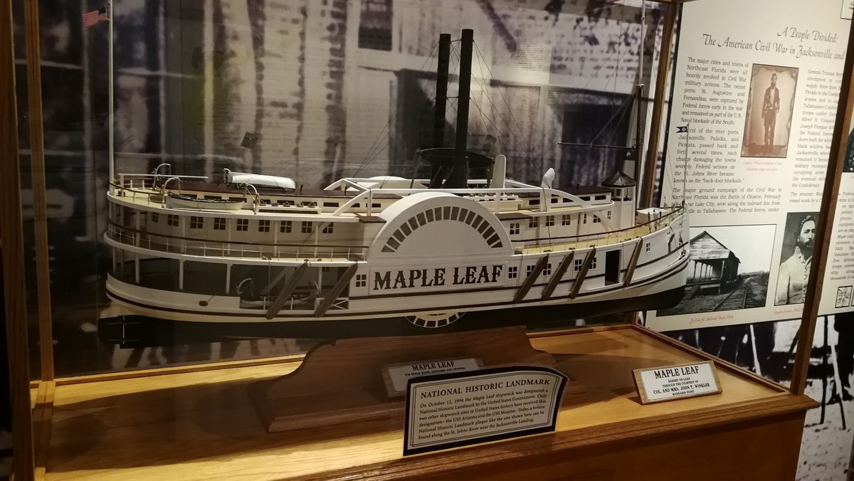 参观杰克逊维尔市自然与历史博物馆 2