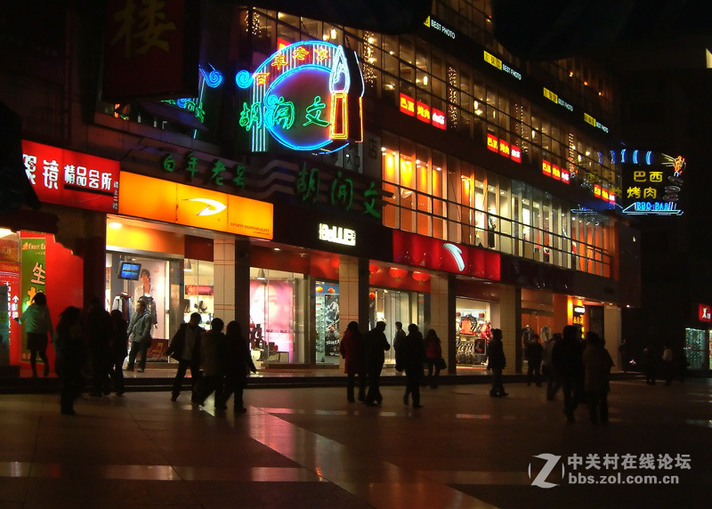 闲逛成都 夜景随拍-中关村在线摄影论坛