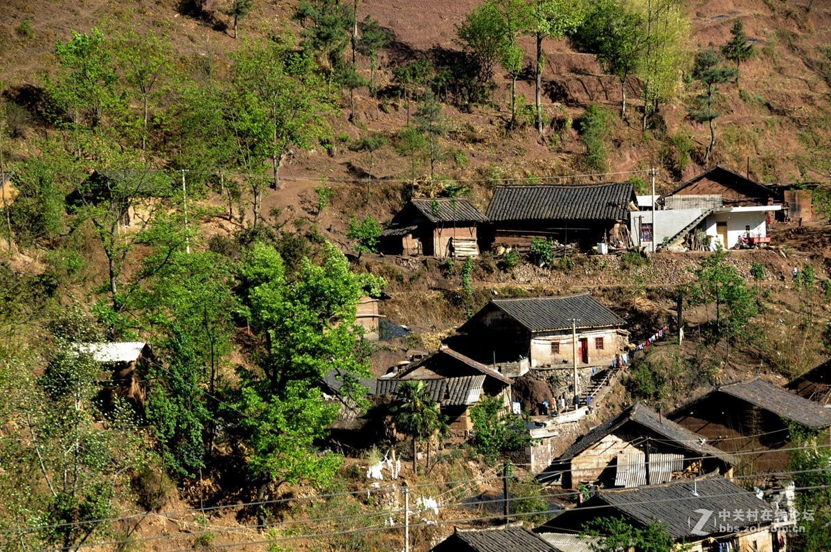 云贵高原上列车路途的风光