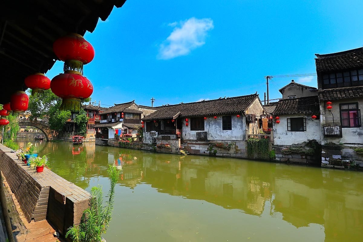 街拍  上海枫jīng古镇 1