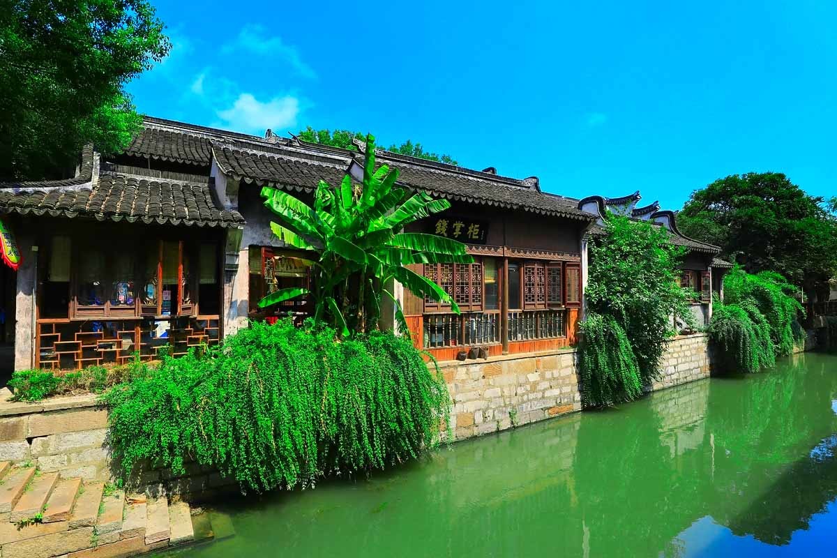 街拍  上海枫jīng古镇 1