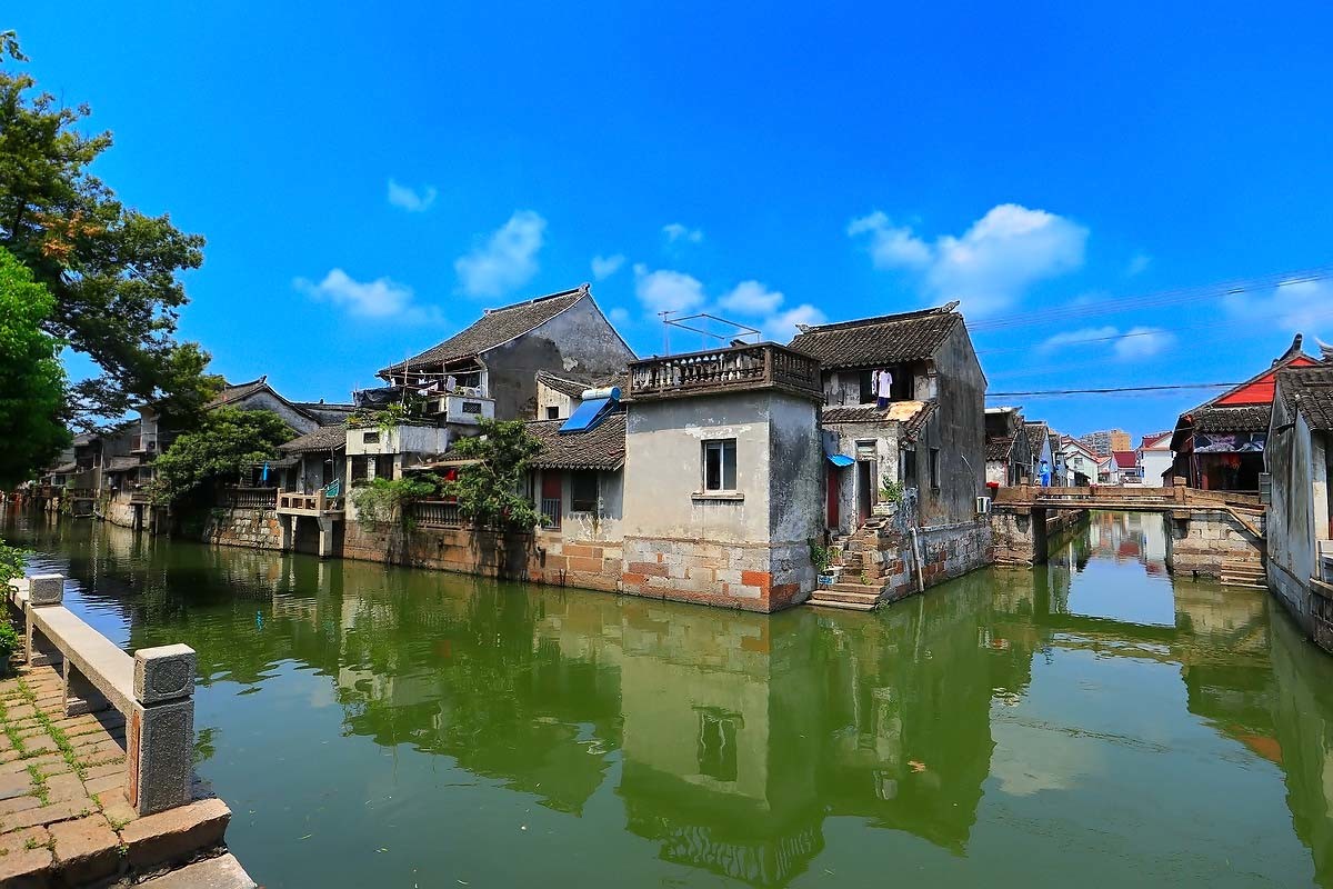 街拍  上海枫jīng古镇 1