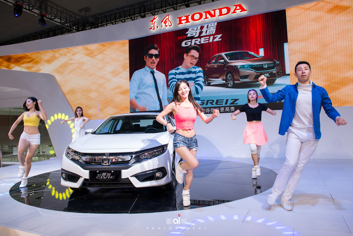 【摄影ai单反】作品——2016天津国际车展  东风本田展区