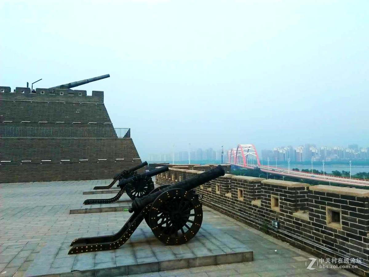 天津滨海新区北塘古镇的古炮台