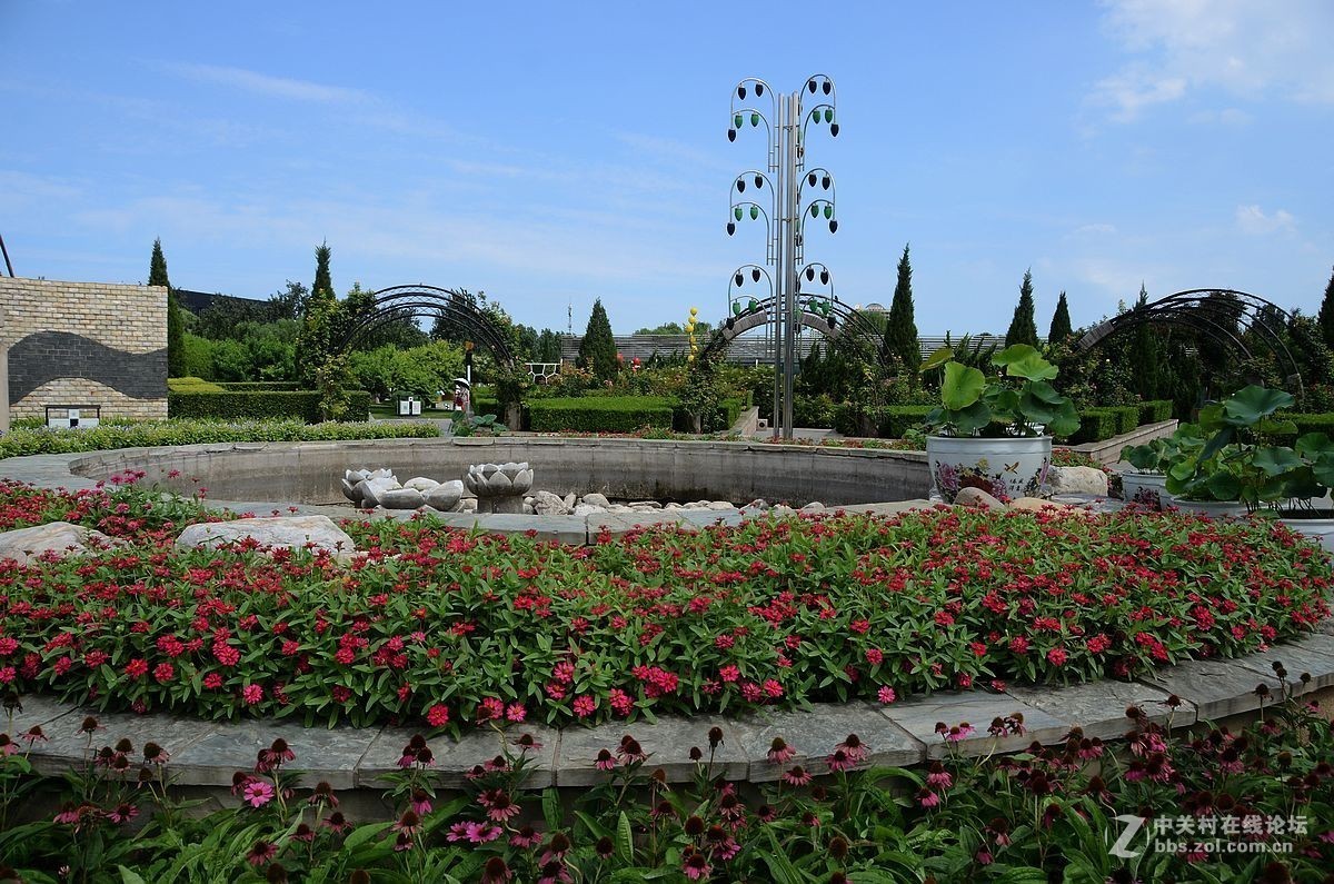 北京花卉大觀園景色