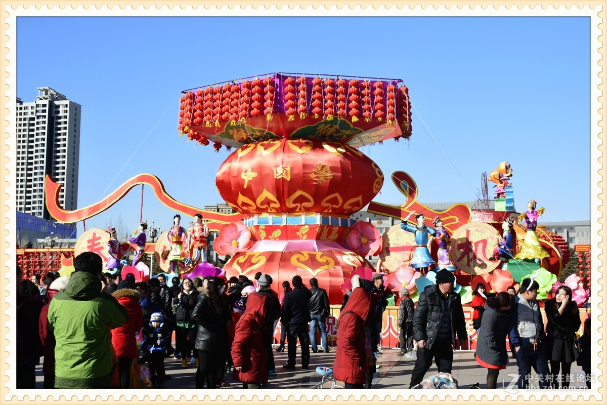 2016年包头市元宵节阿尔丁广场花灯展
