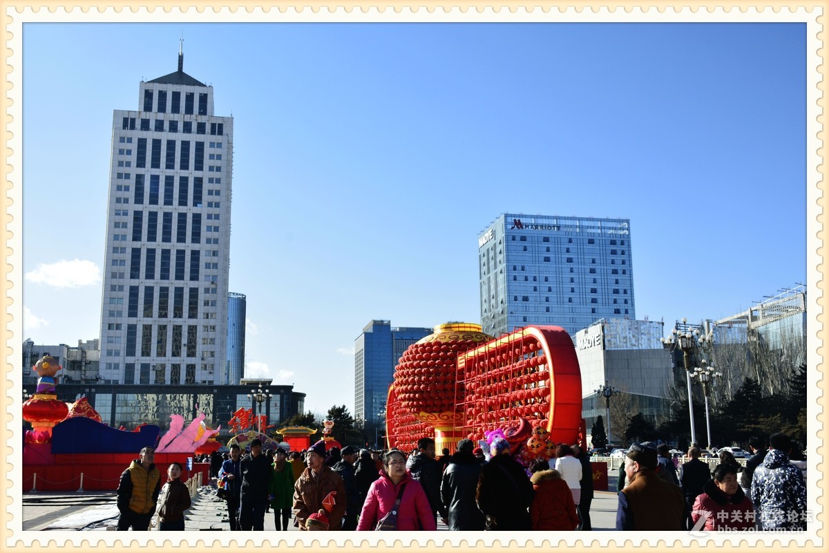 2016年包头市元宵节阿尔丁广场花灯展