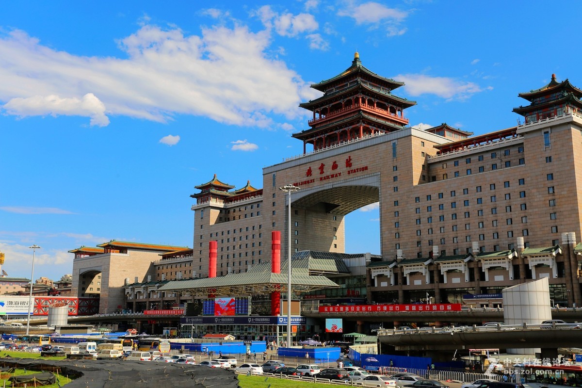 北京西客站主楼(左中右各角度拍摄)-中关村在线摄影论坛