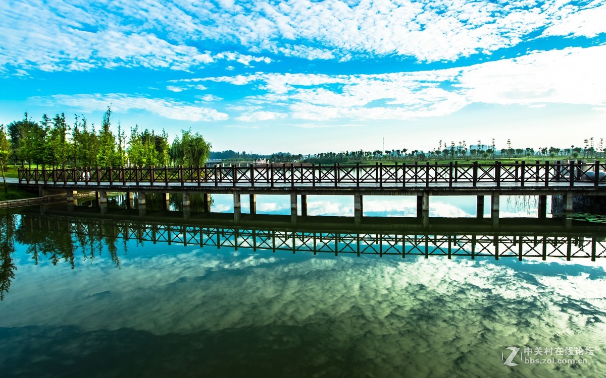晨拍南湖湿地公园