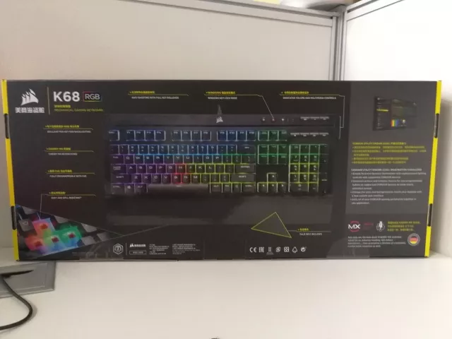 K68 RGB键盘——防水防尘的RGB机械键盘是真的骚