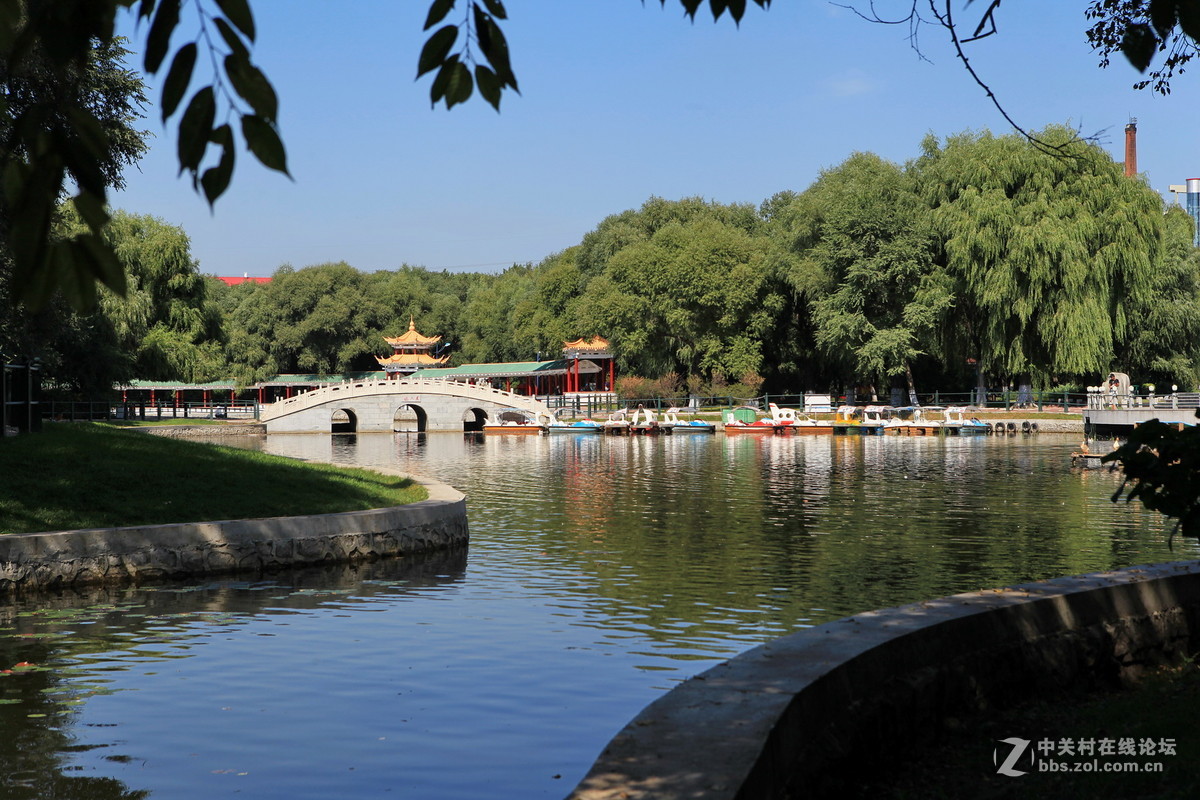 哈尔滨公园游拍——平房公园（一）