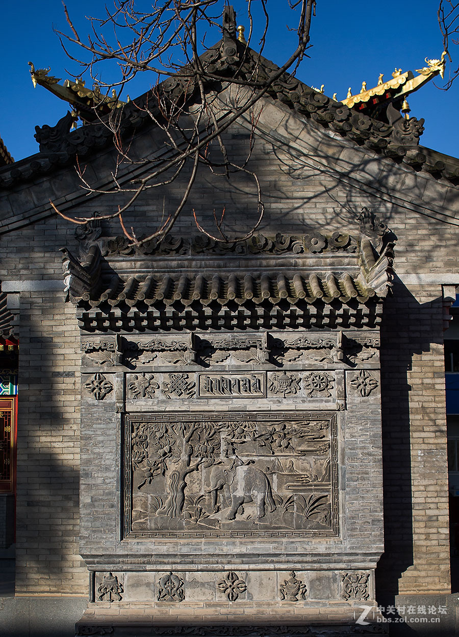 西安广仁寺冬日风光