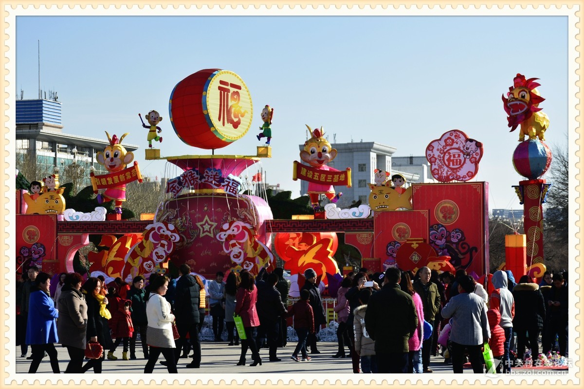 2016年包头市元宵节阿尔丁广场花灯展