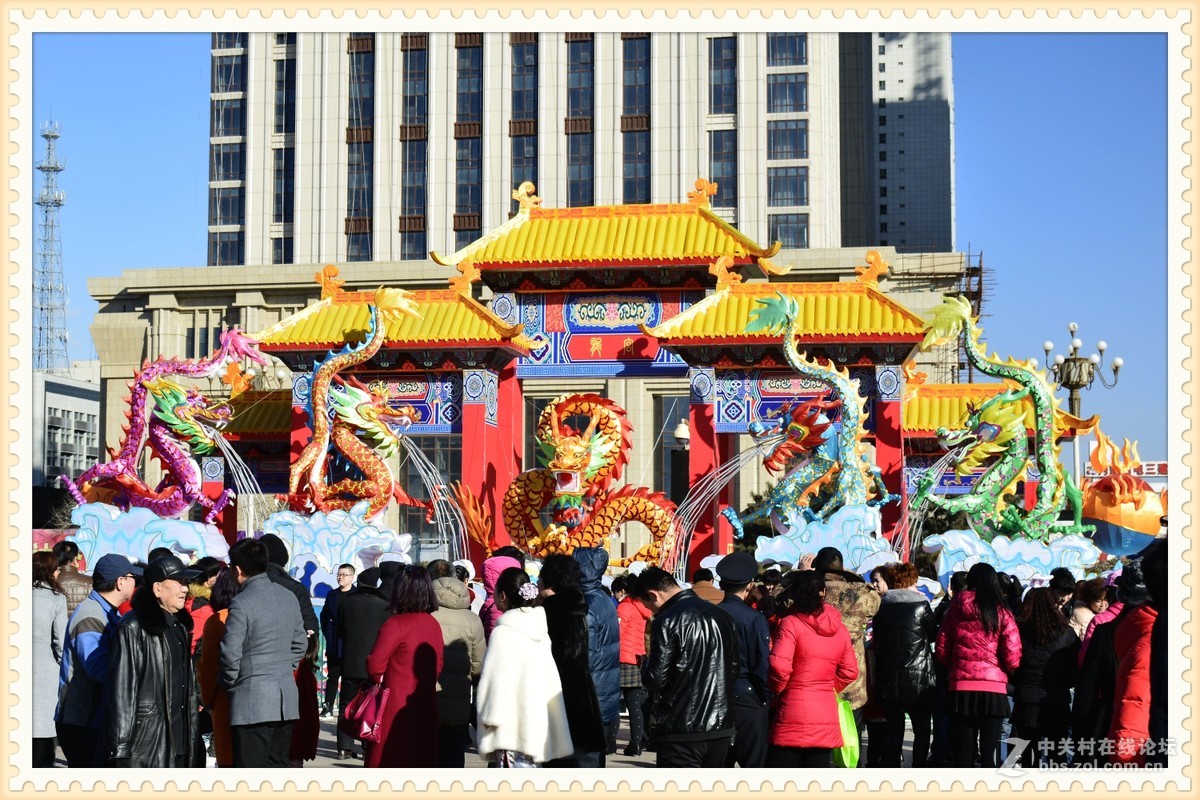 2016年包头市元宵节阿尔丁广场花灯展