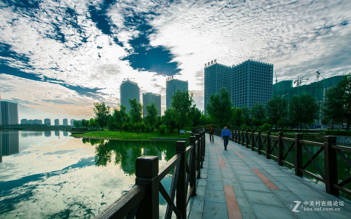 晨拍南湖湿地公园