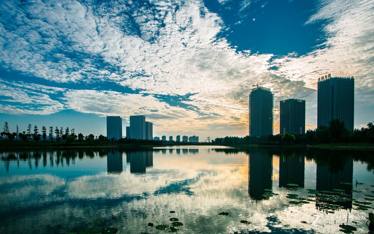 晨拍南湖湿地公园