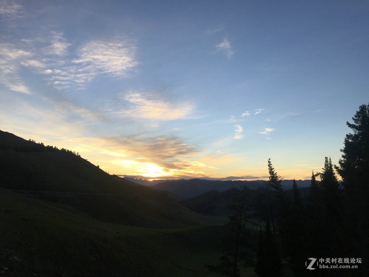 2017夏 长沙到喀什（77）喀纳斯的早晨