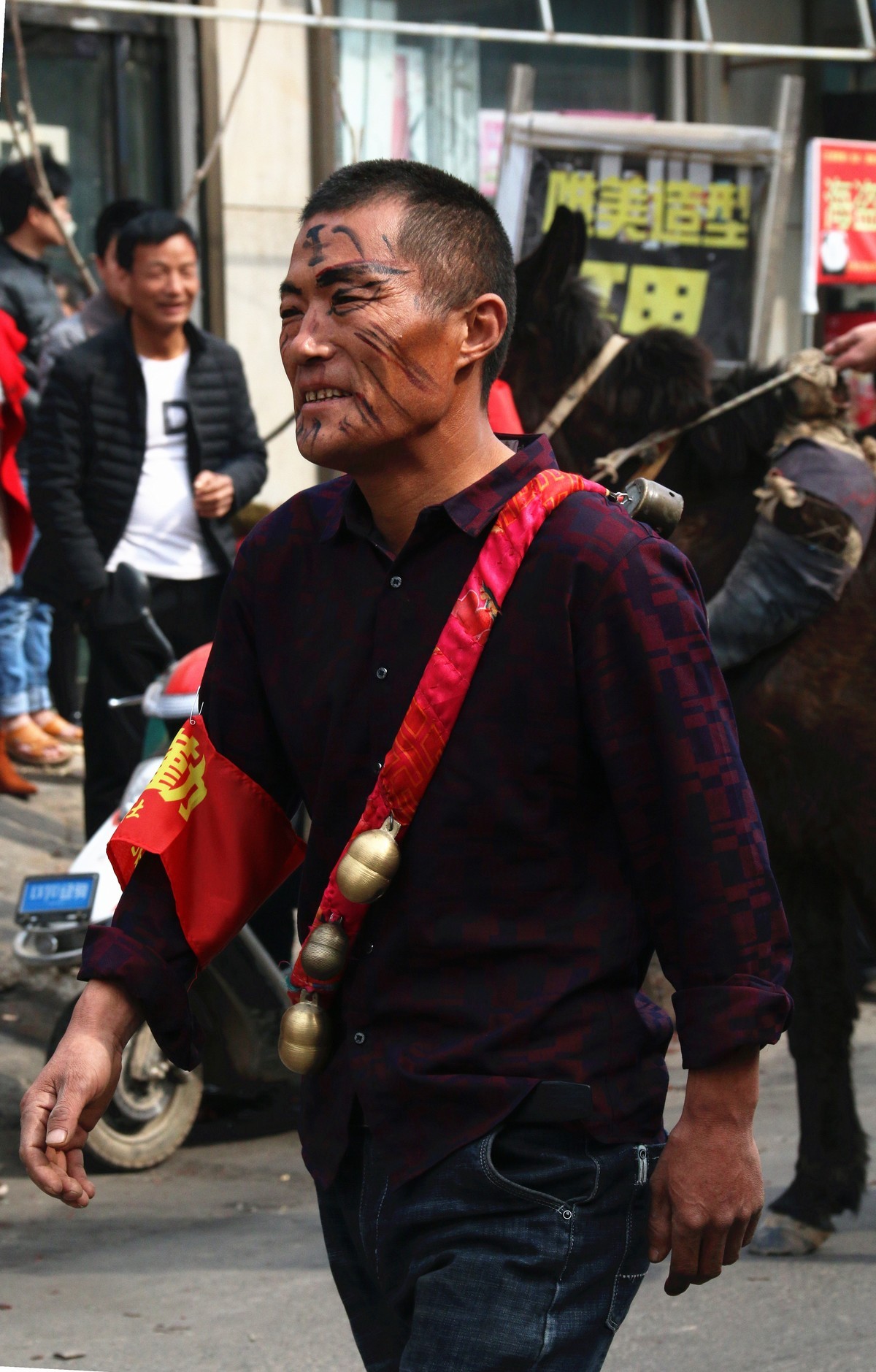 陕西省大荔县阿寿社火