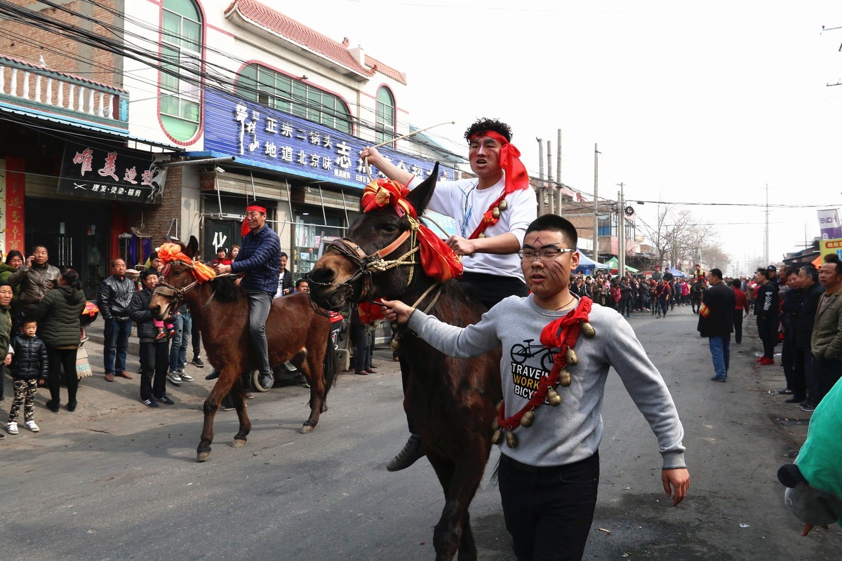 陕西省大荔县阿寿社火