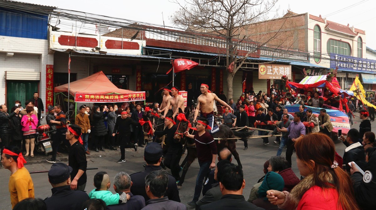 陕西省大荔县阿寿社火