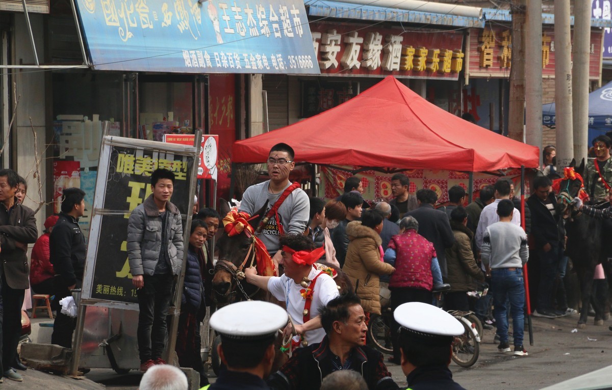 陕西省大荔县阿寿社火