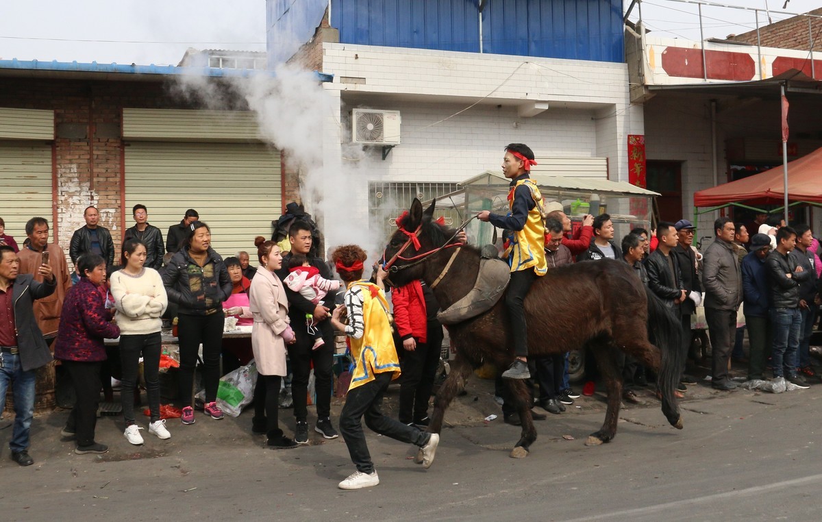 陕西省大荔县阿寿社火
