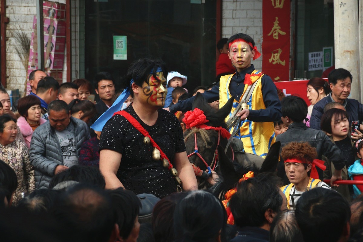 陕西省大荔县阿寿社火