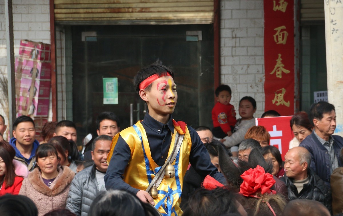 陕西省大荔县阿寿社火