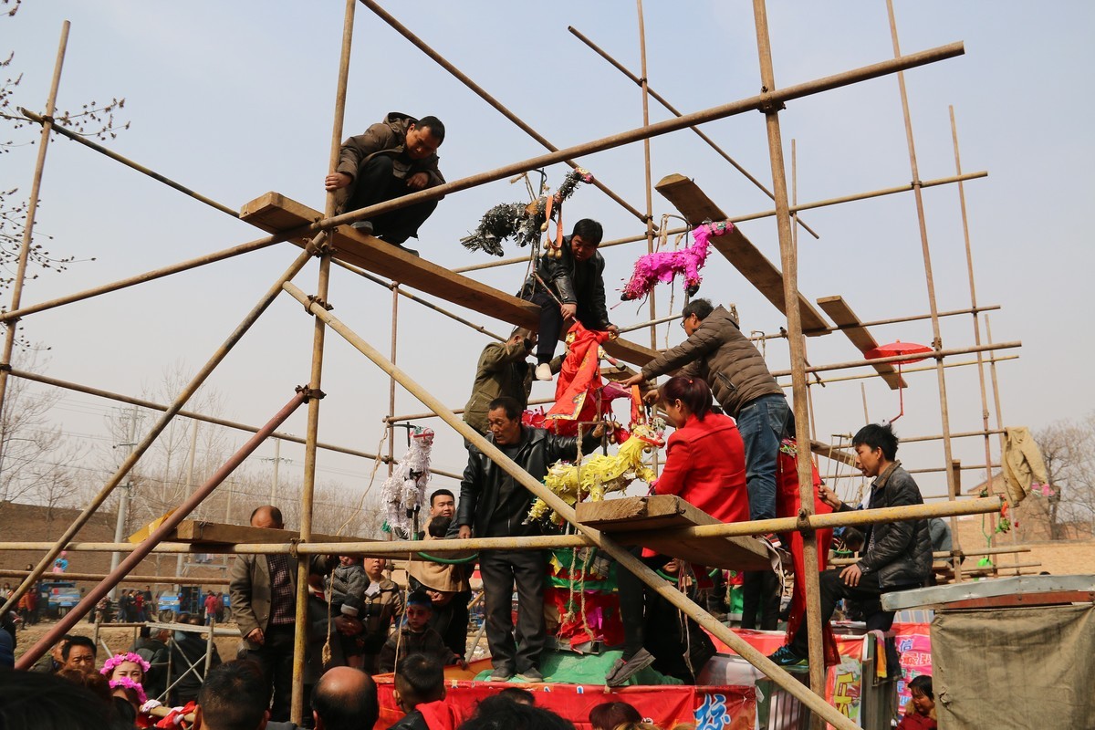 陕西省大荔县阿寿社火