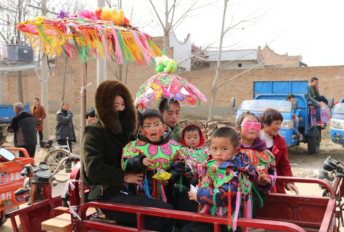 陕西省大荔县阿寿社火