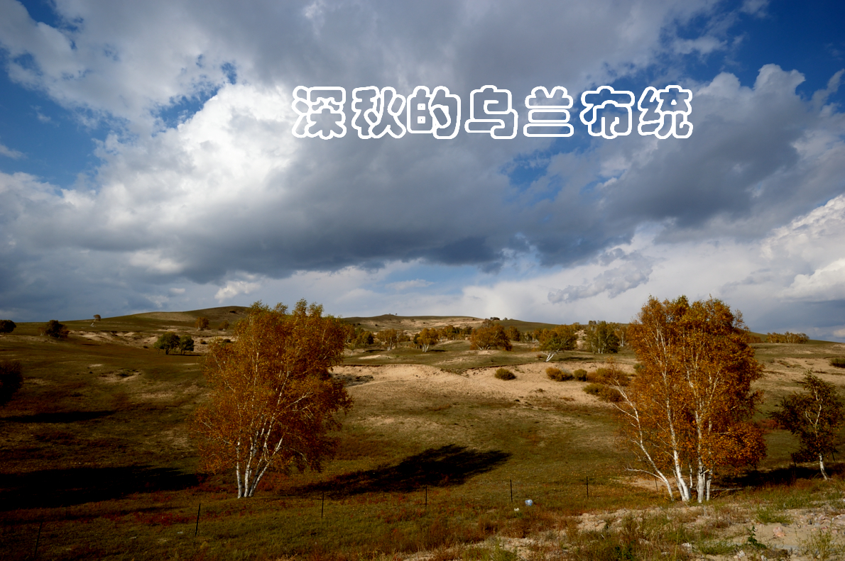 深秋的乌兰布统