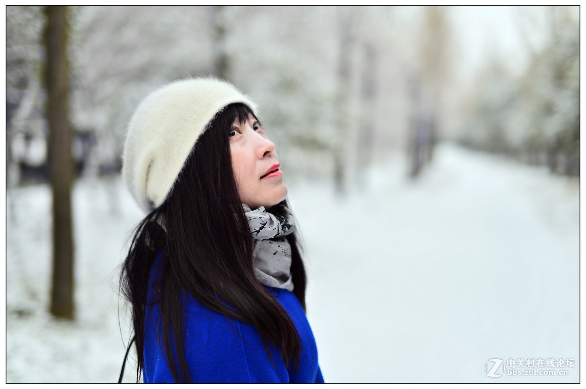 新春第一场雪（适马50.F1.4人像练习）