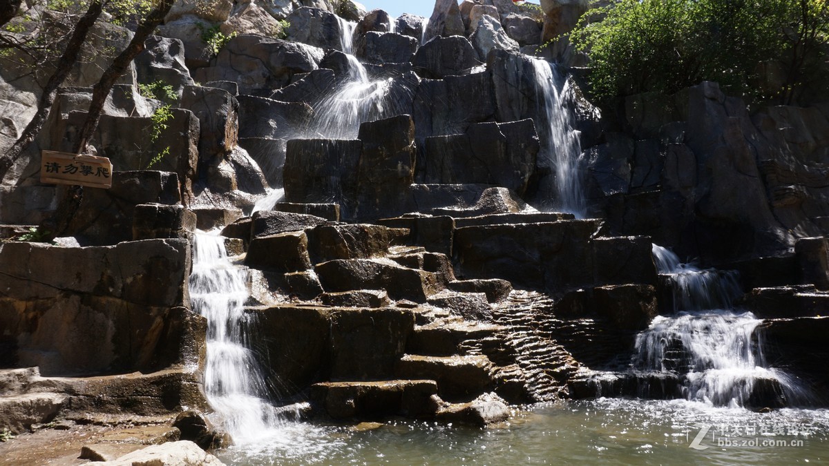 飞瀑清潭九如山
