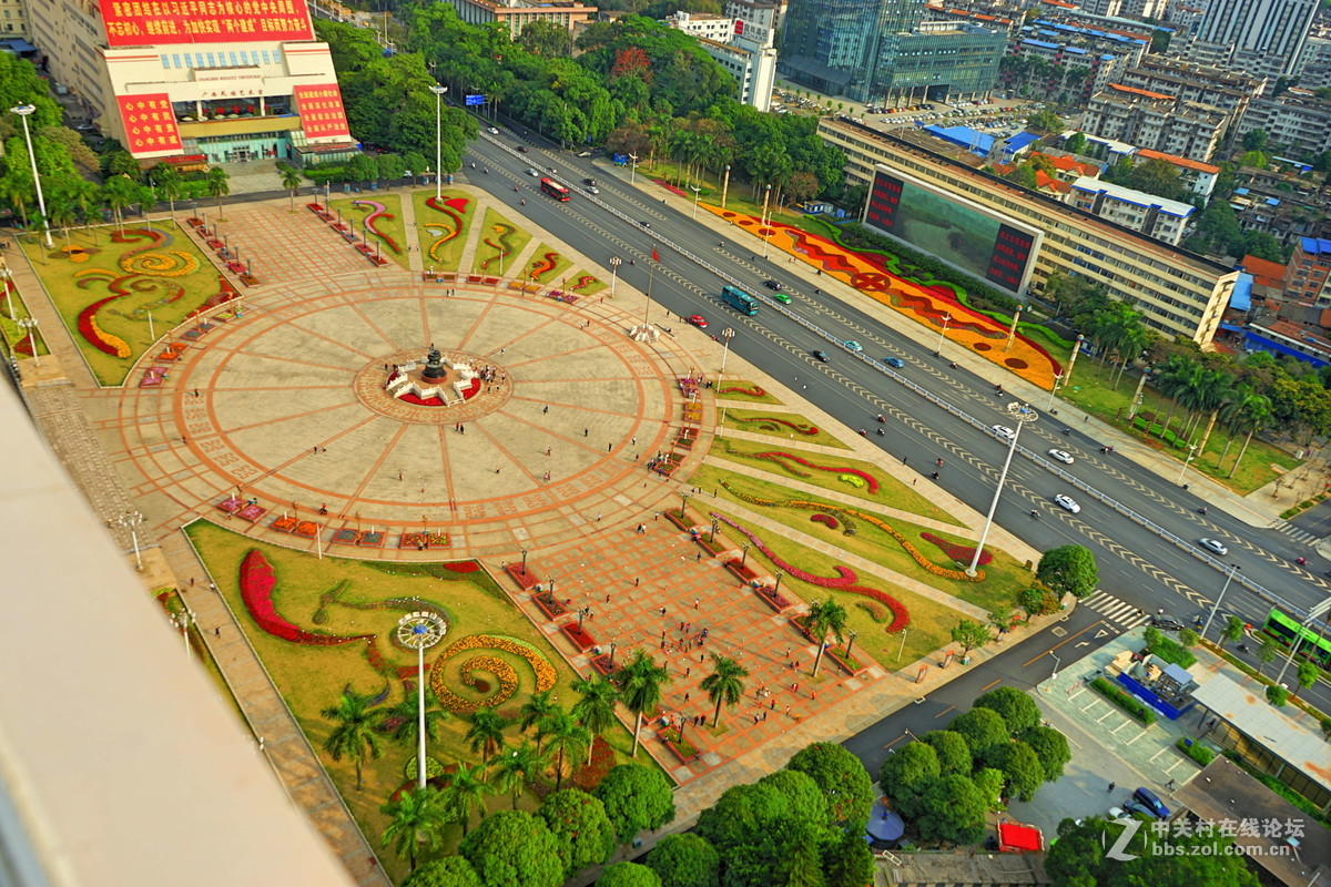 南宁民族广场建筑美景集